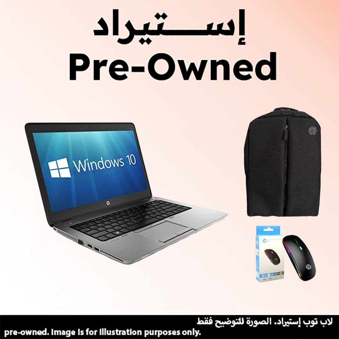 Hp Elitebook 820 G1 Pre-owned Laptop ,Intel Core i7‑4600U ,256 GB SSD ,8 GB ,Intel HD 4400