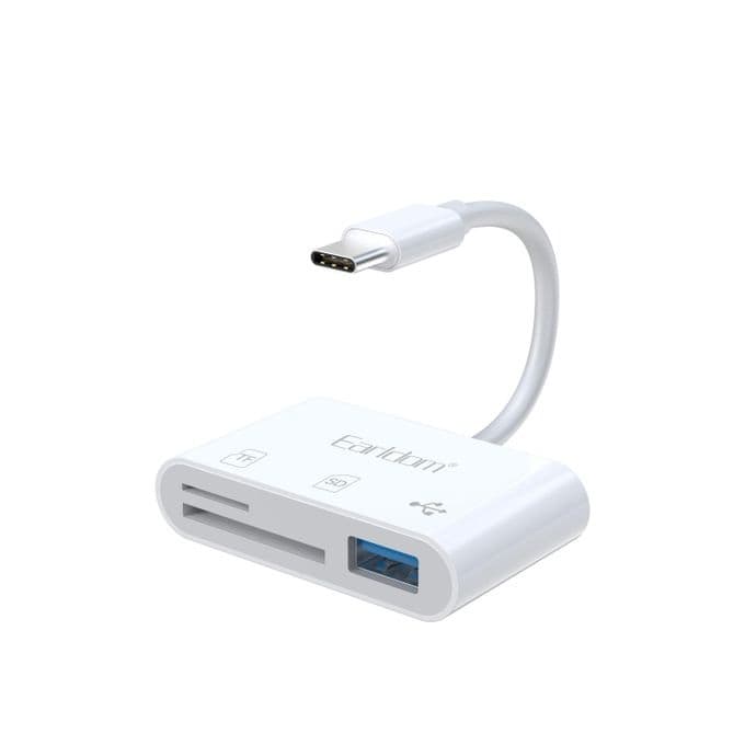 Earldom 3 in 1 OTG Adapter White - ET-OT105C