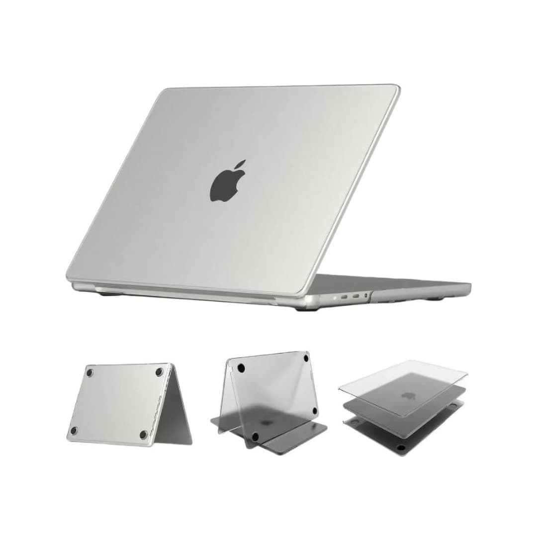 Generic Crystalline Sand Hard Shell Case for MacBook Air 13.3-inch (models A1932, A2179, A2337) , Clear