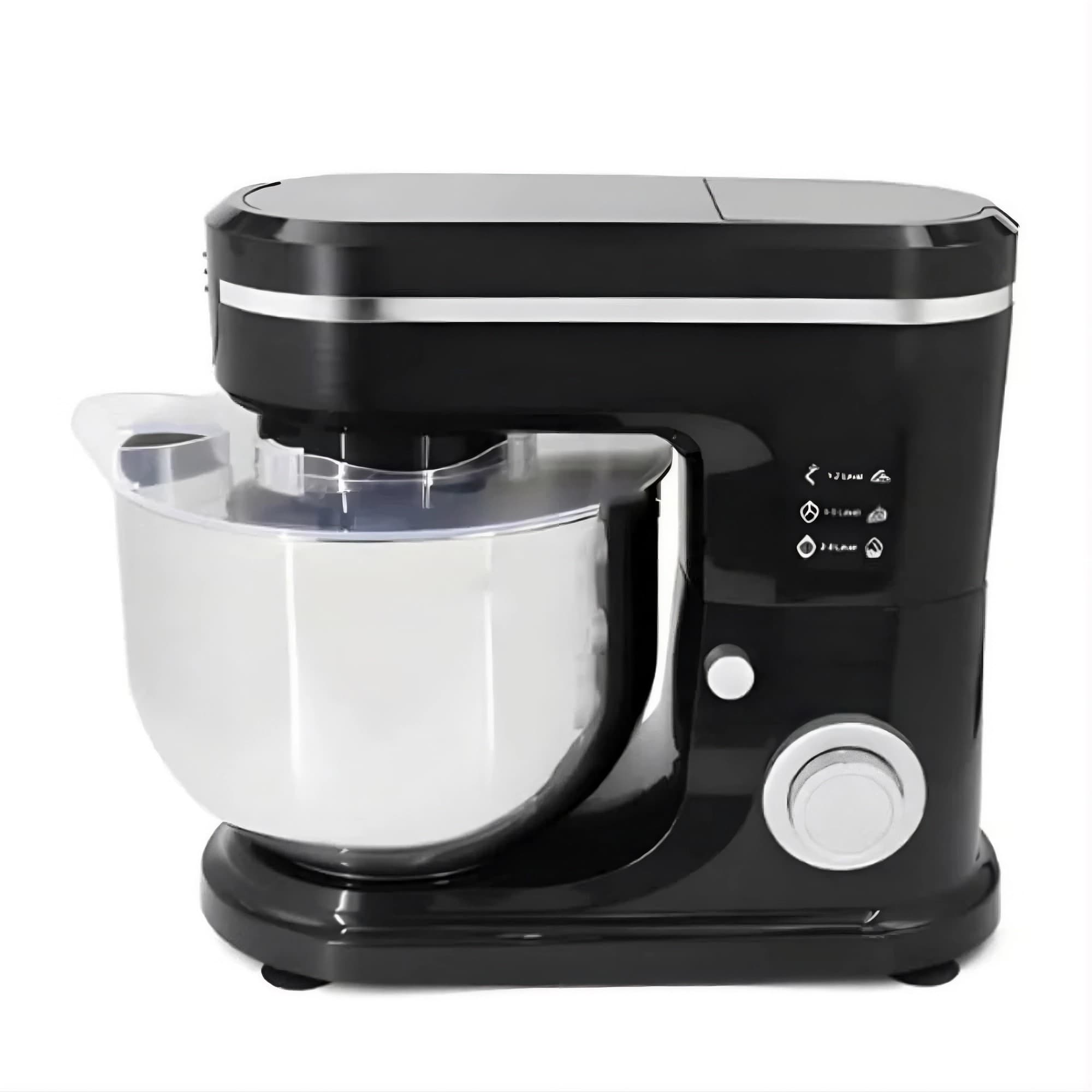 Denx Stand Mixer with Attachments 5.5 Liter Black Silver - DX2029