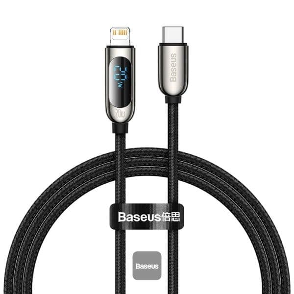 Baseus Lightning Charging Cable 1 Meter Black