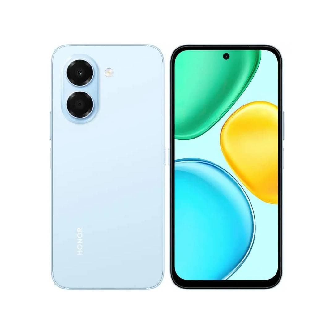 Honor X7e , 128 GB , 6 GB , 4G , Dual-SIM - Light Blue