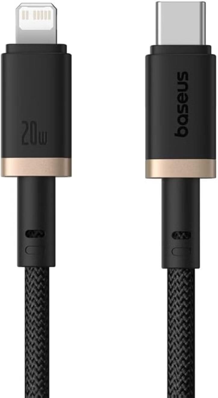 Baseus Lightning Charging Cable 2 Meter Black Gold