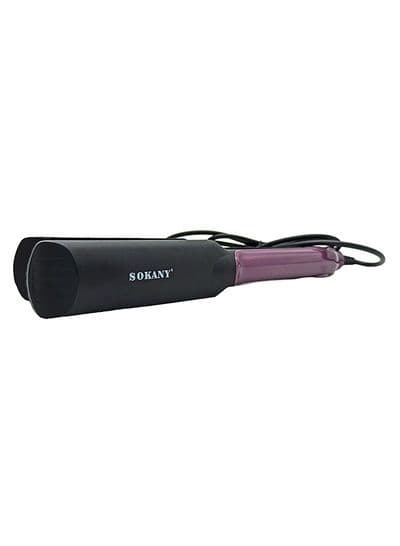 Sokany Hair Straightener , Purple and Black - SY-6505