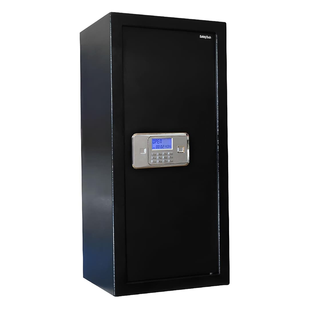 Safety Tech Digital Electronic with Keys Safe Box ,100 Liter ,Black - GN100 BLT