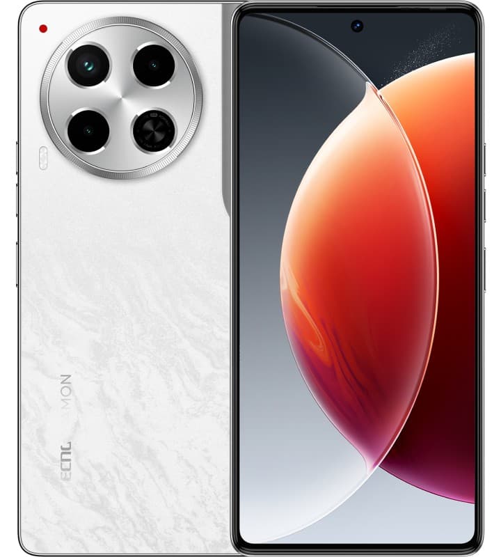 Tecno Camon 30 , 256 GB , 8 GB , 4G LTE , Dual-SIM - Salt White