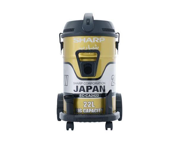 Sharp Drum Vacuum Cleaner , Gold - EC-CA2422-X