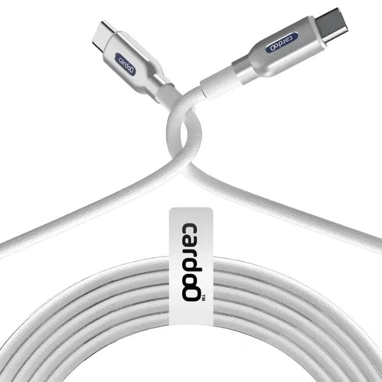 Cardoo Type C Charging Cable 1.2 Meter White - CGLCTC01