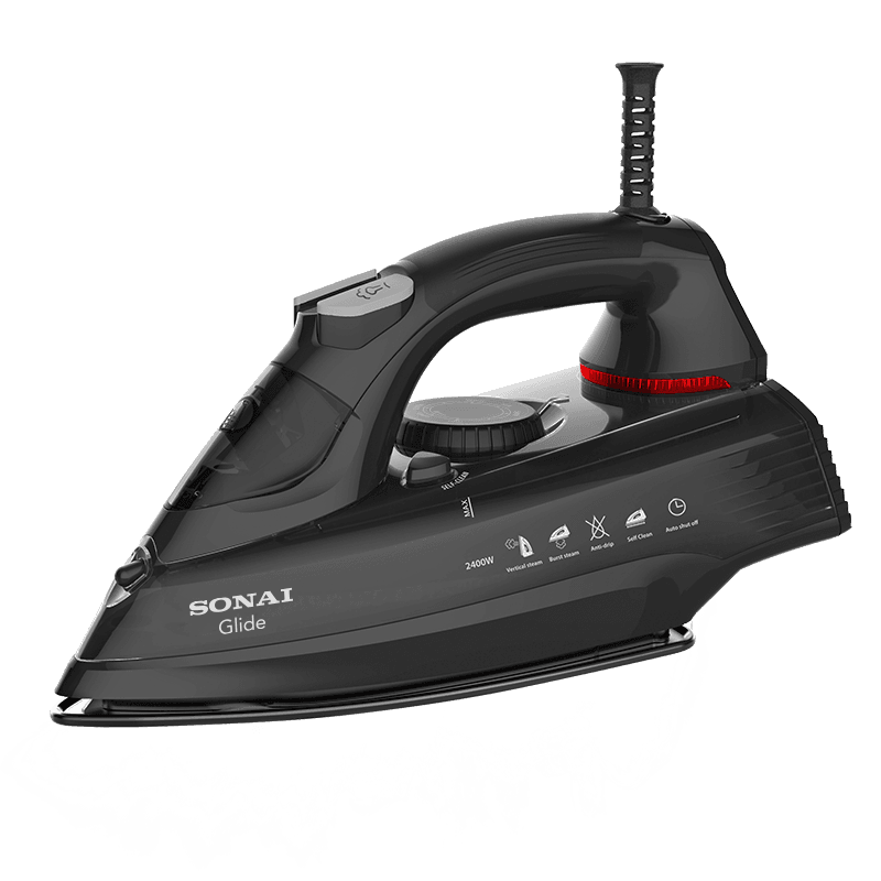 Sonai Glide Steam Iron , 2400 Watt , Black - MA-8700