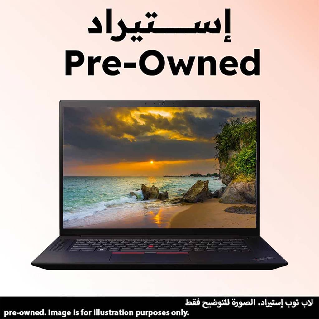 Lenovo ThinkPad X1 Extreme Pre-owned Laptop ,Intel Core i7-8850H ,256 GB SSD ,8 GB ,Intel Iris XE Graphics