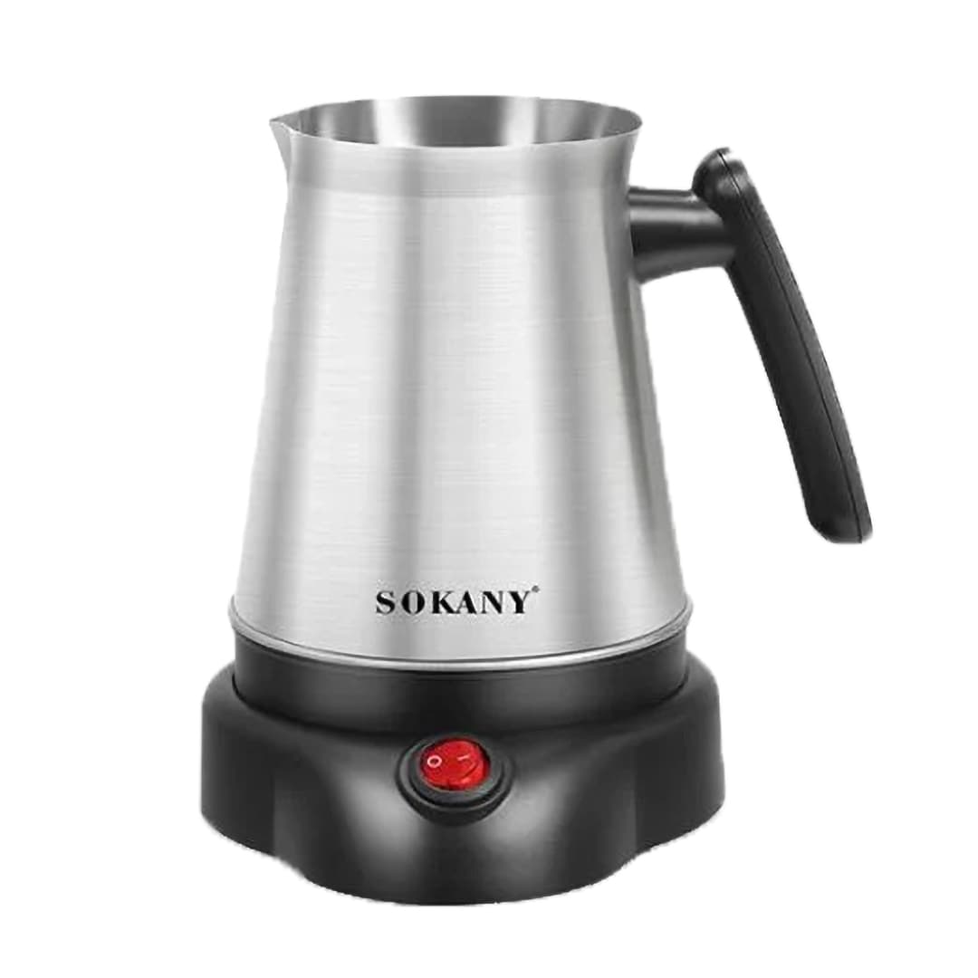 Sokany Turkish Coffee Maker , 800 milliliter 600 Watt Stainless Steel - SK-09044