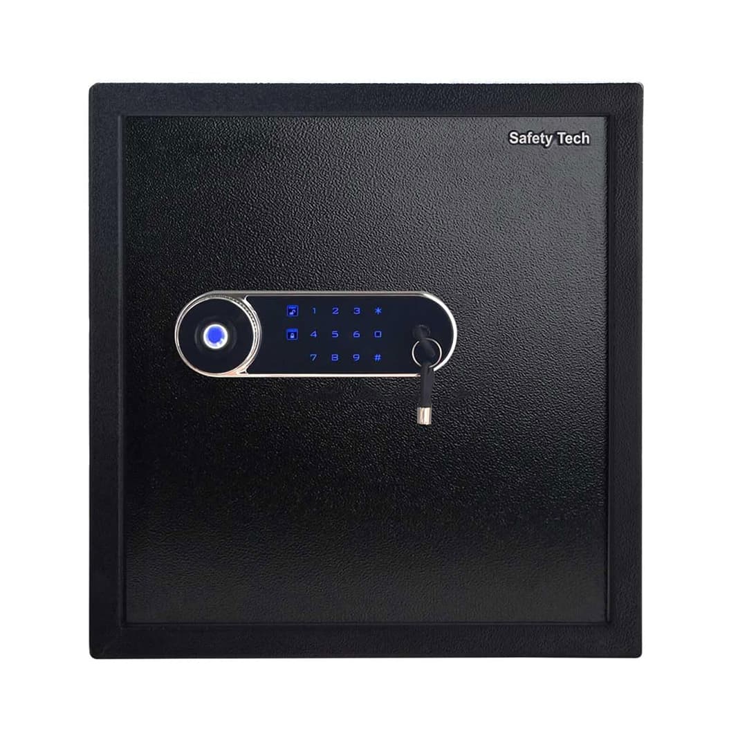 Safety Tech Digital Fingerprint with Keys Safe Box ,40 Liter ,Black - GN40 EDJ