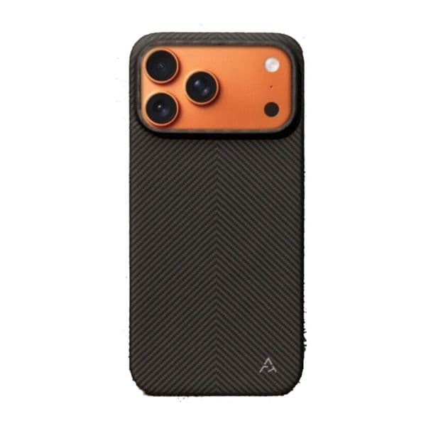 Airity Aramid Fiber Back Cover foriPhone 17 Pro Max ,Black