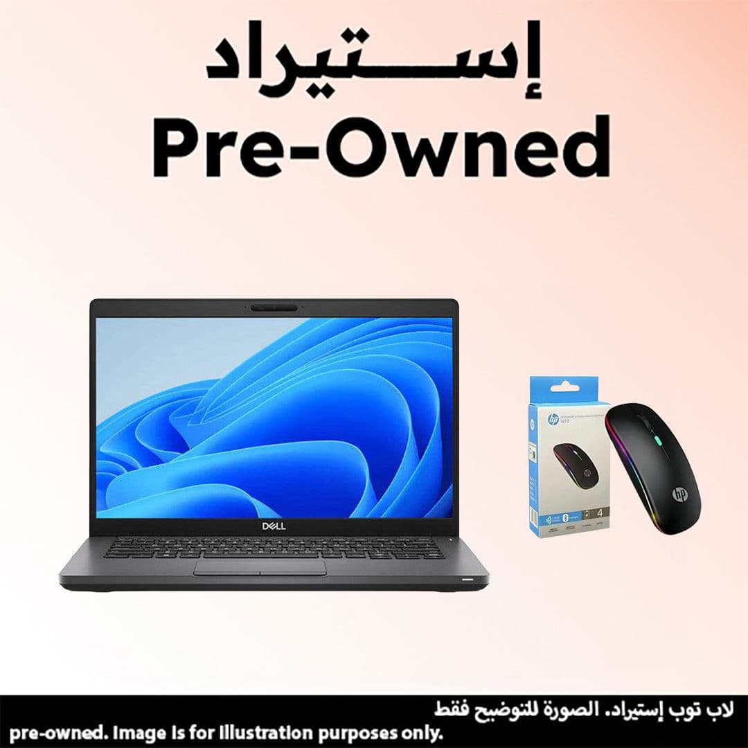 Dell Latitude 5400 Pre-owned Laptop ,Intel Core i7-8665U ,256 GB ,8 GB ,Intel UHD Graphics 620