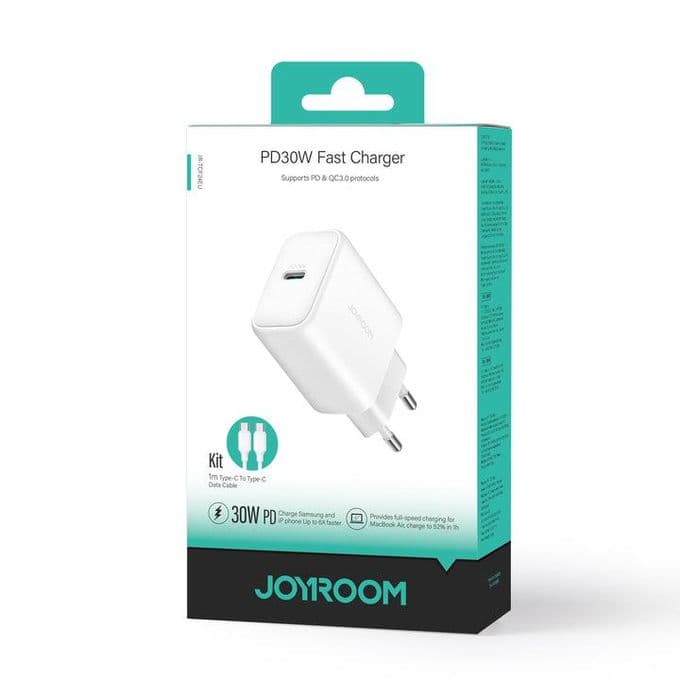 Joyroom Wall Charger , 30 Watt White - TCF24