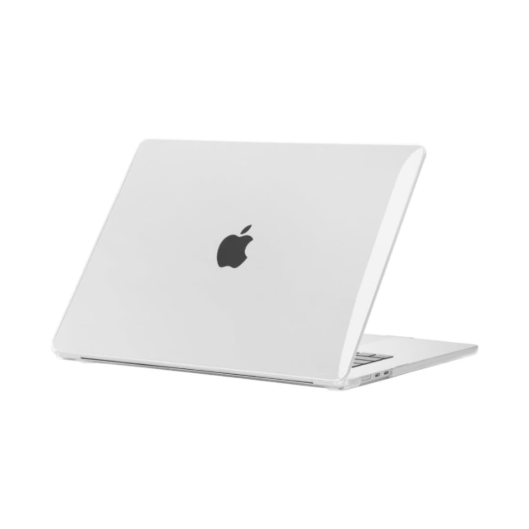 Generic Crystal Hard Shell Case with Screen Protector for MacBook Air 13.3-inch (models A1932, A2179, A2337) , Clear