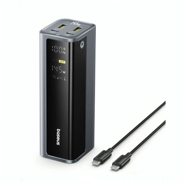 Baseus Power Bank , 20000 mAh 6 Ports , Grey , GP12