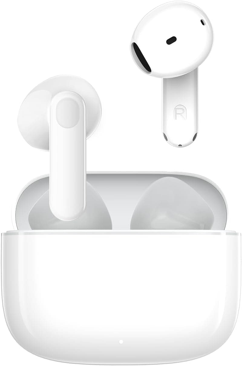 Honor Choice X7e active Earbuds , AI Call noise cancellation , White - ORF-ME00