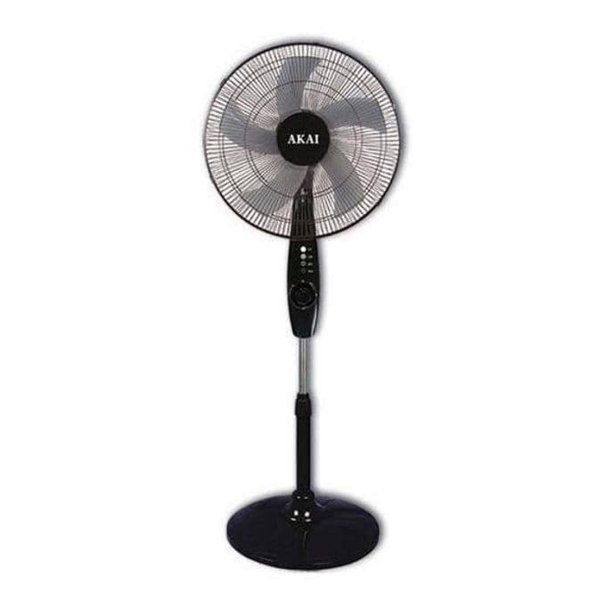 Akai Stand Fan , 18 Inch , Black - AK-18SA