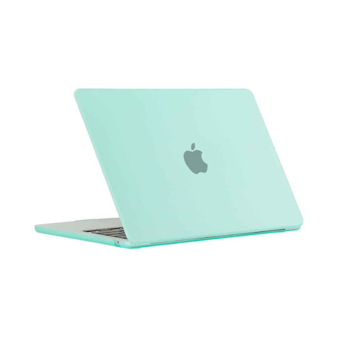 Generic Matte Hard Shell Case with Screen Protector for MacBook Air 13.3-inch (models A1932, A2179, A2337) , Green