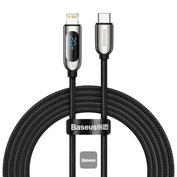 Baseus Lightning Charging Cable 1 Meter Black