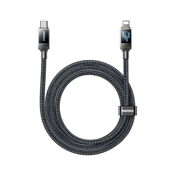 Remax Lightning Charging Cable 1.2 Meter Black - CB09 (C-L)