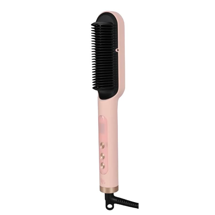 LaBelle Straight Pro Hair Straightening Brush 200 Celsius , Pink