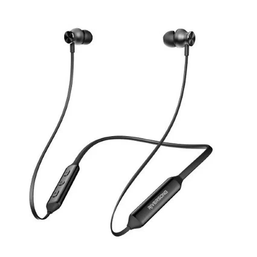 Riversong Stream L2 Neckband In-Ear Earphones , Black - EA509