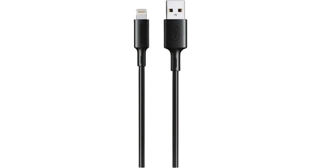 Riversong Zeta Lightning Charging Cable 1 Meter Black