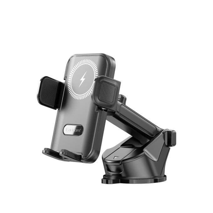 Earldom 2-in-1 Wireless Car Charger , 15 Watt , Black - ET-WC53