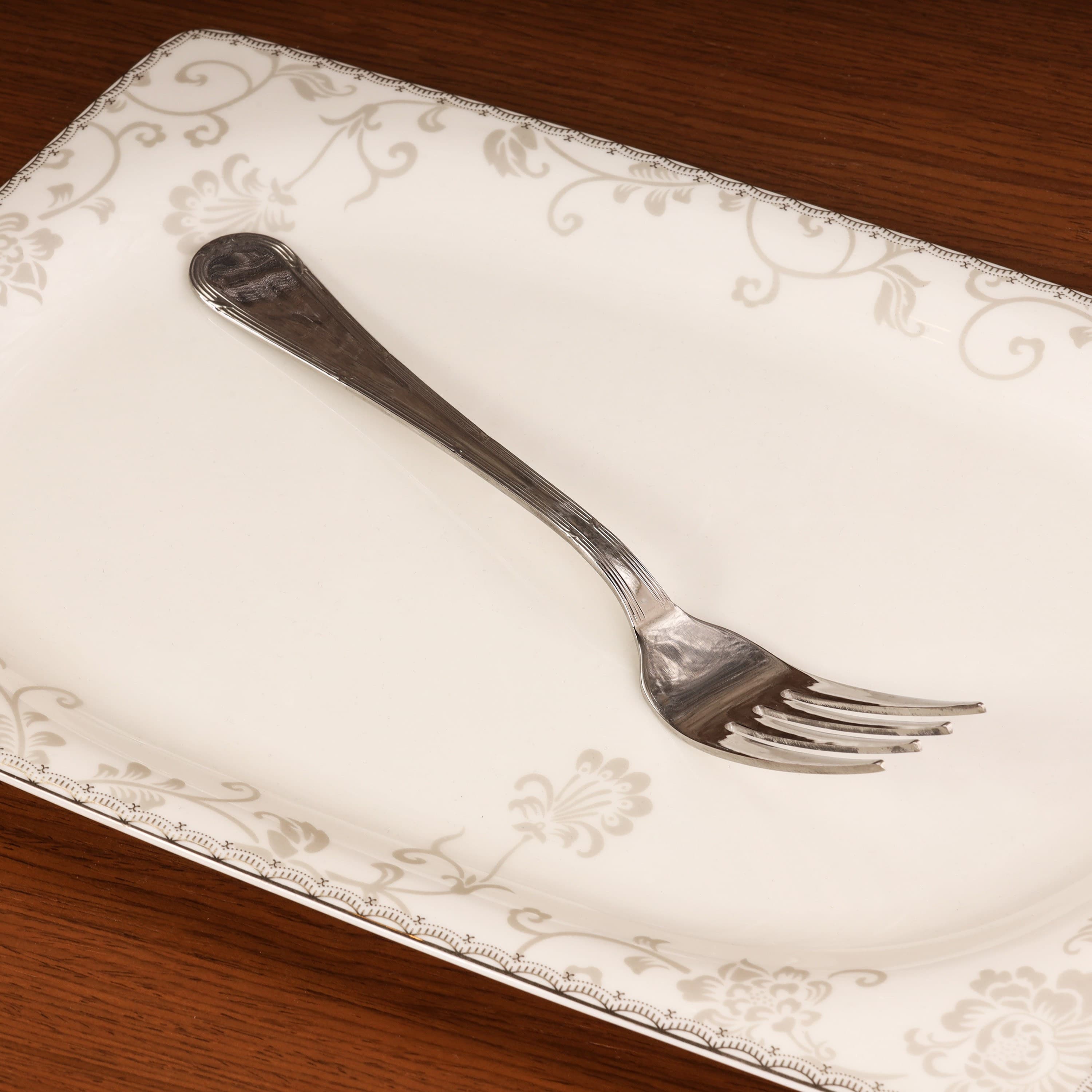 Stainless Steel Serving Fork Spoons, Forks & Knives