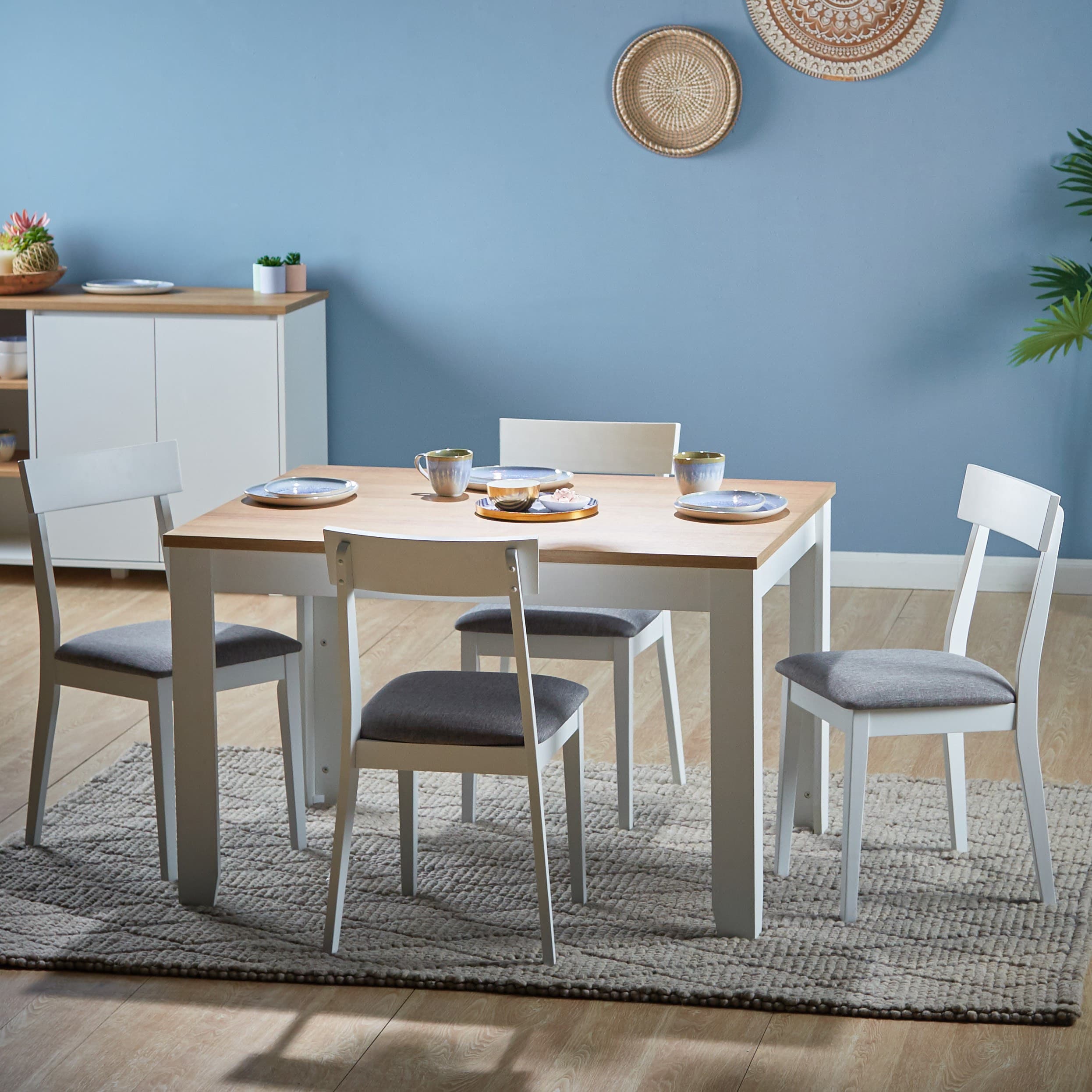 Octon 4-Seater Dining Set Dining Room