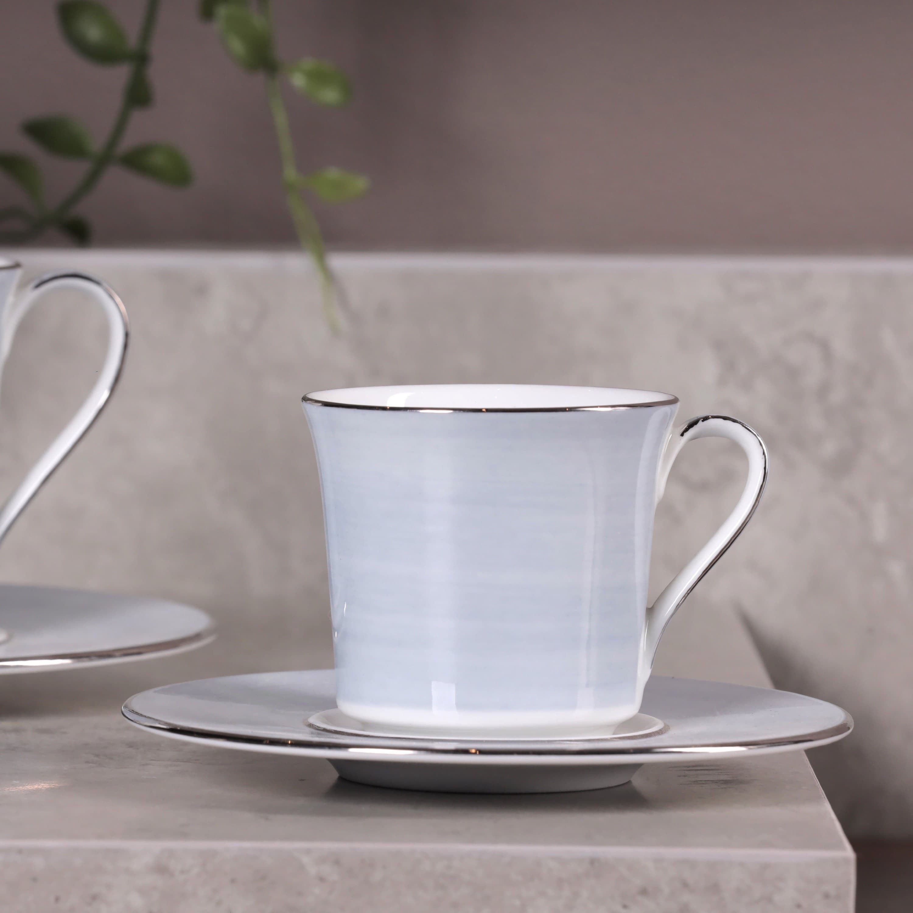 Porcelain Teacup and Saucer Tea & Coffee Sets