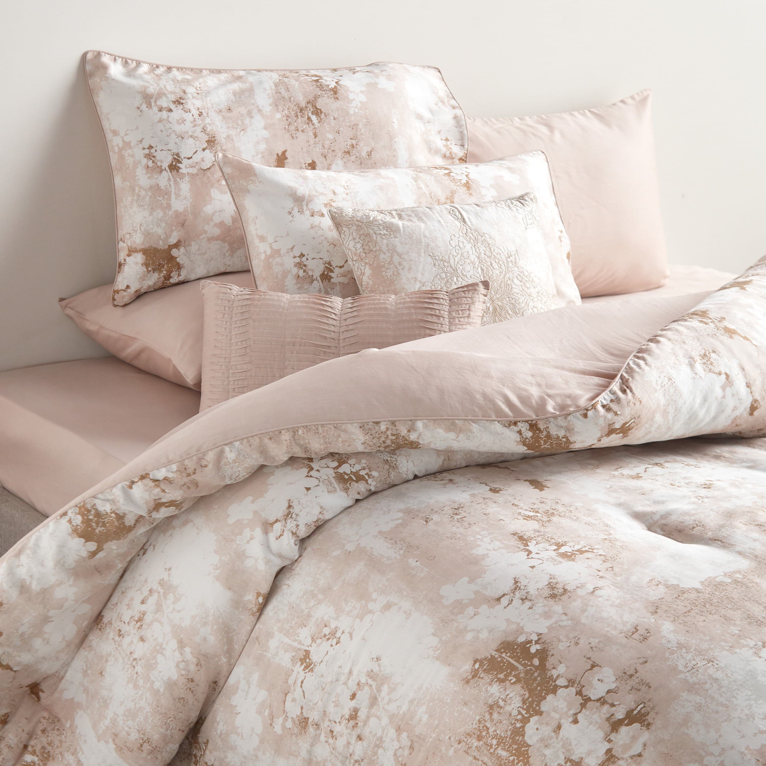 Zadie Cotton Printed 8-Piece Super King Comforter and Sheet Set - 250x260 cm Bed in a Bag