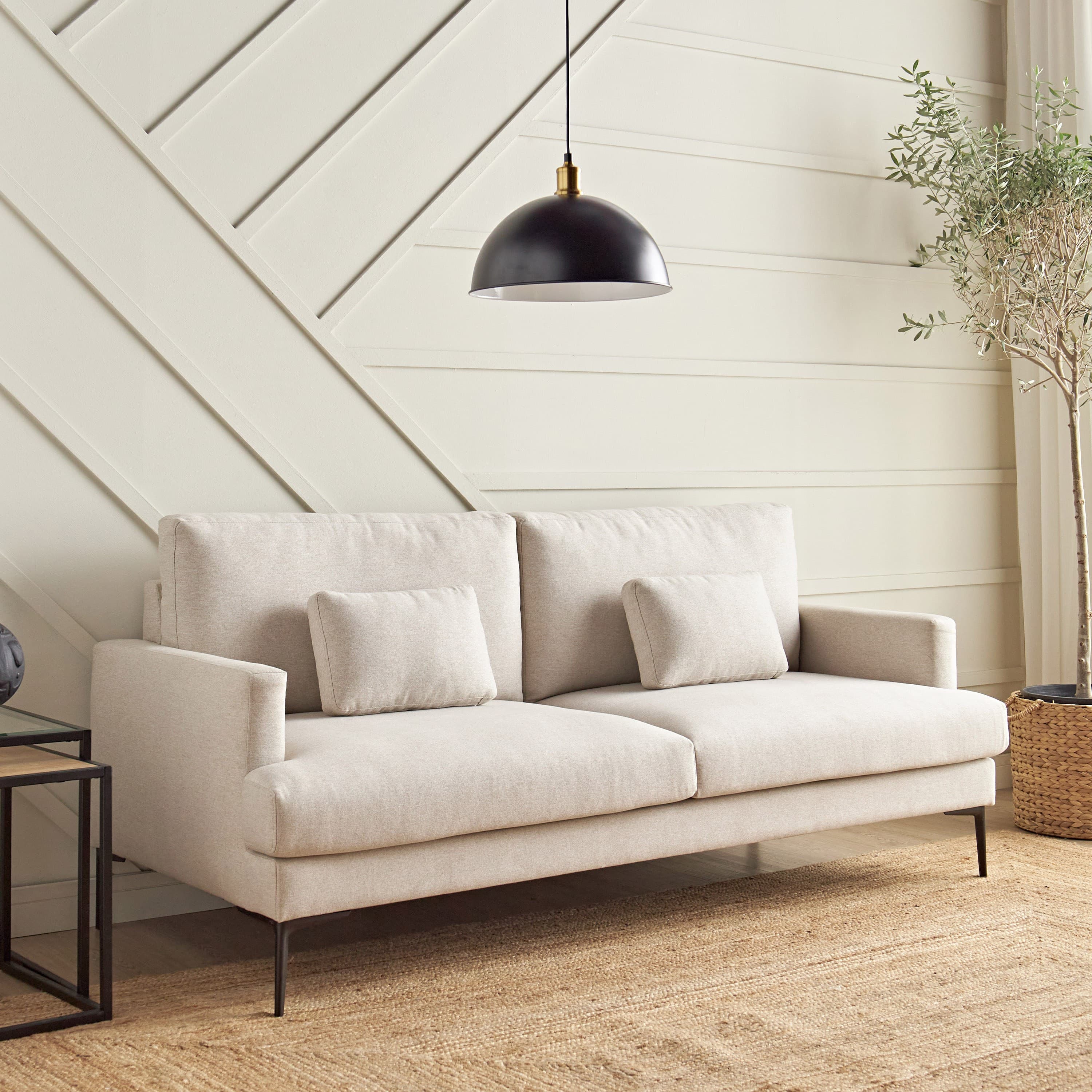 Anders Fabric 3-Seater Sofa Sofa & Seating
