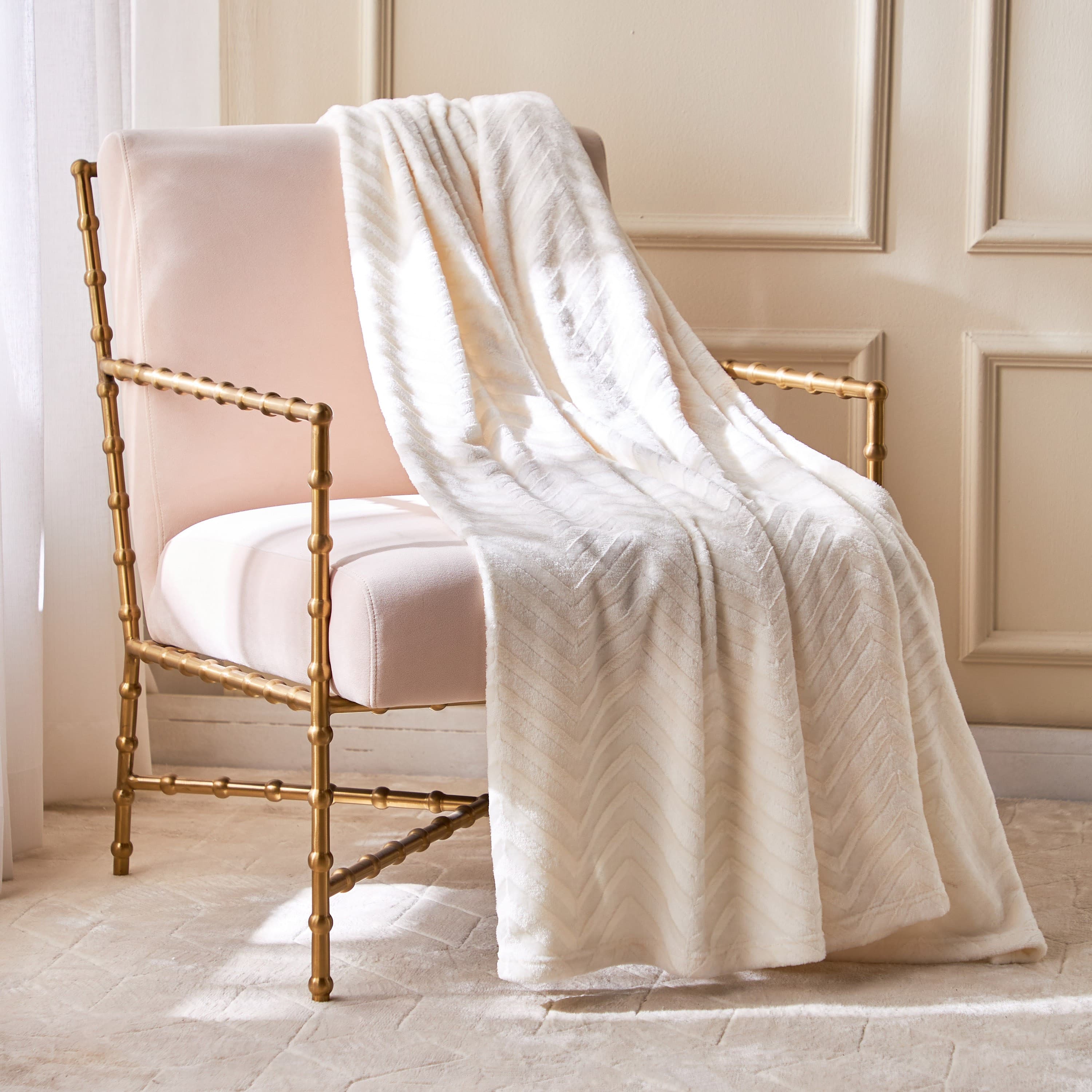 Marengo Herringbone Flannel Blanket - 150x200 cm