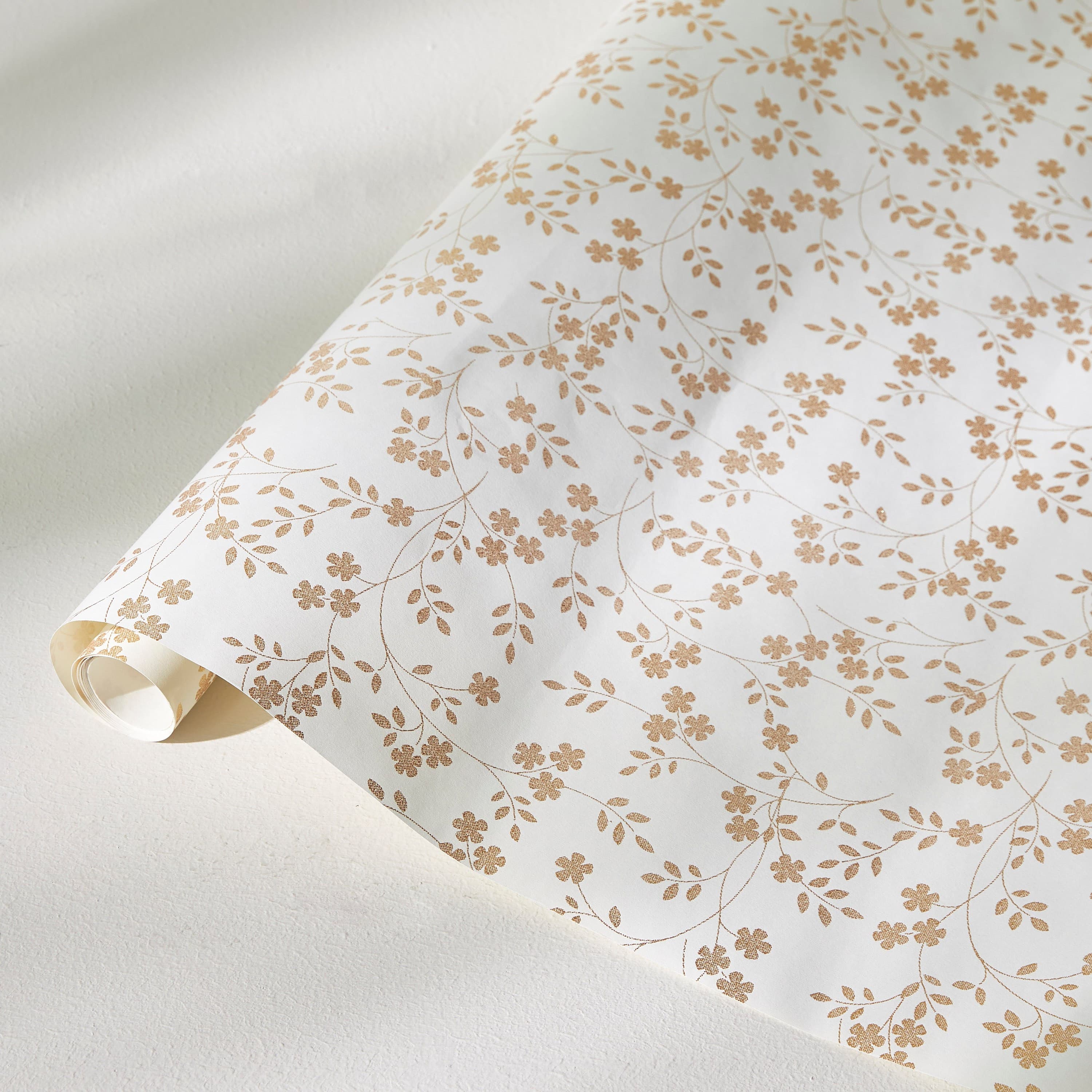 Reign Flower Branch Print Gift Wrapping Paper - 70x300 cm Accessories
