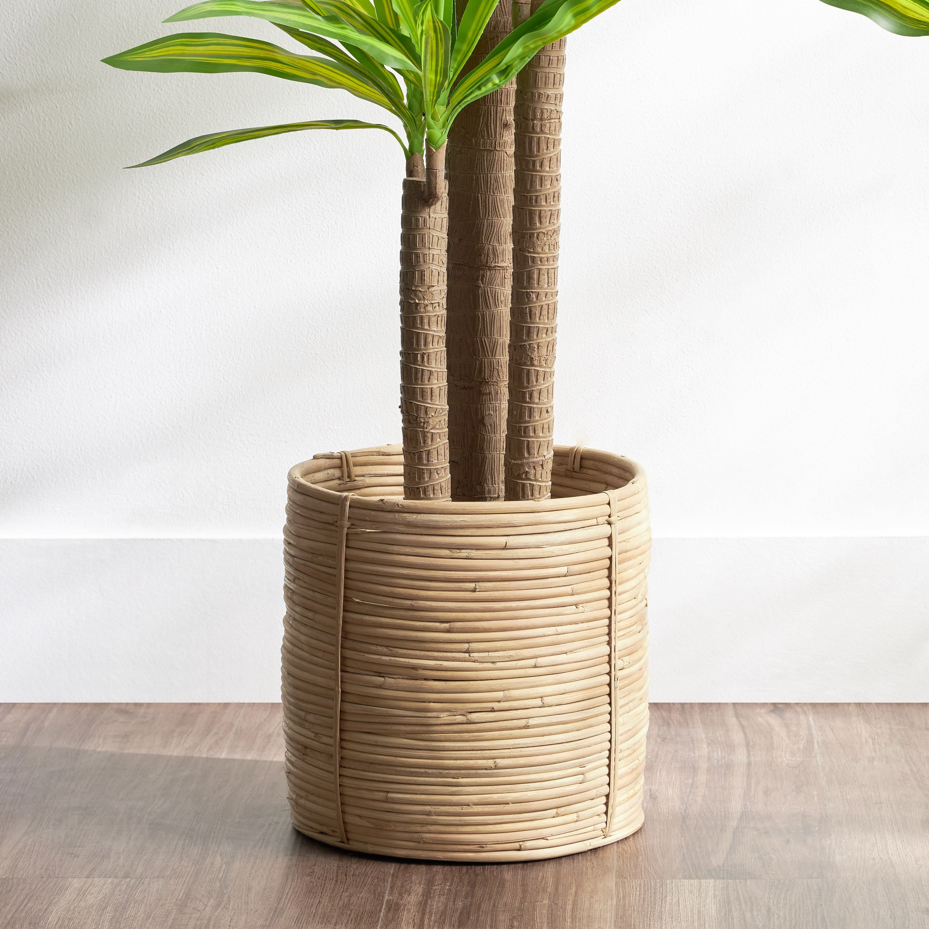 Deia Rattan Planter - 30 cm Pots & Planters