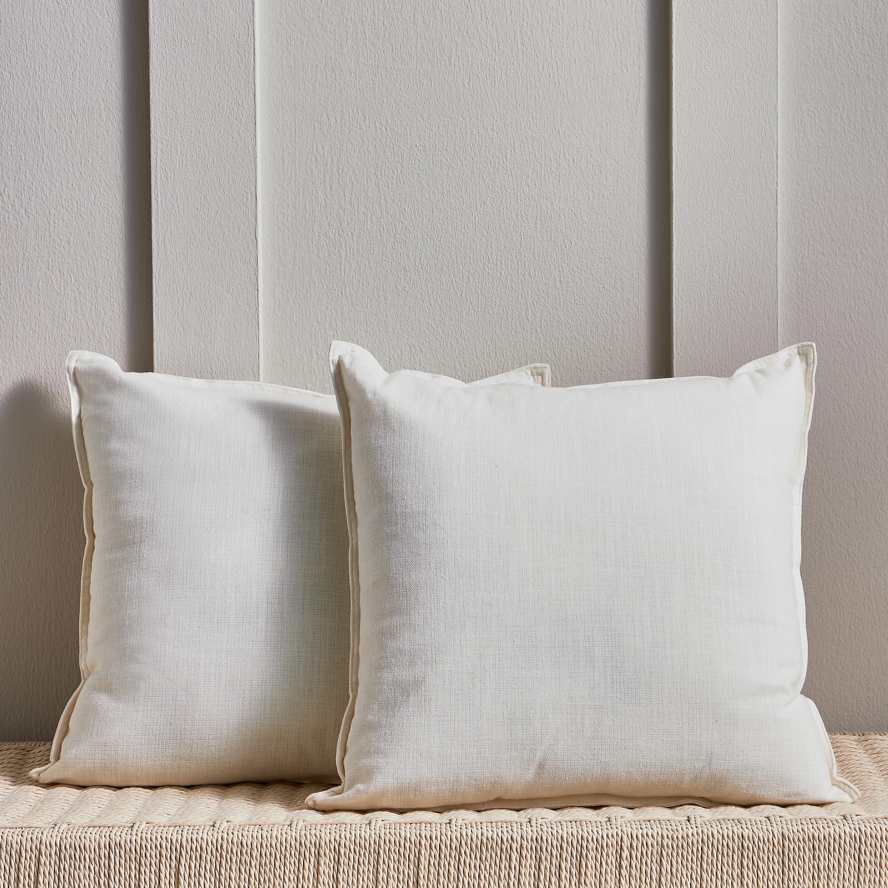 Kyra Woven 2-Piece Filled Cushion Set - 45x45 cm
