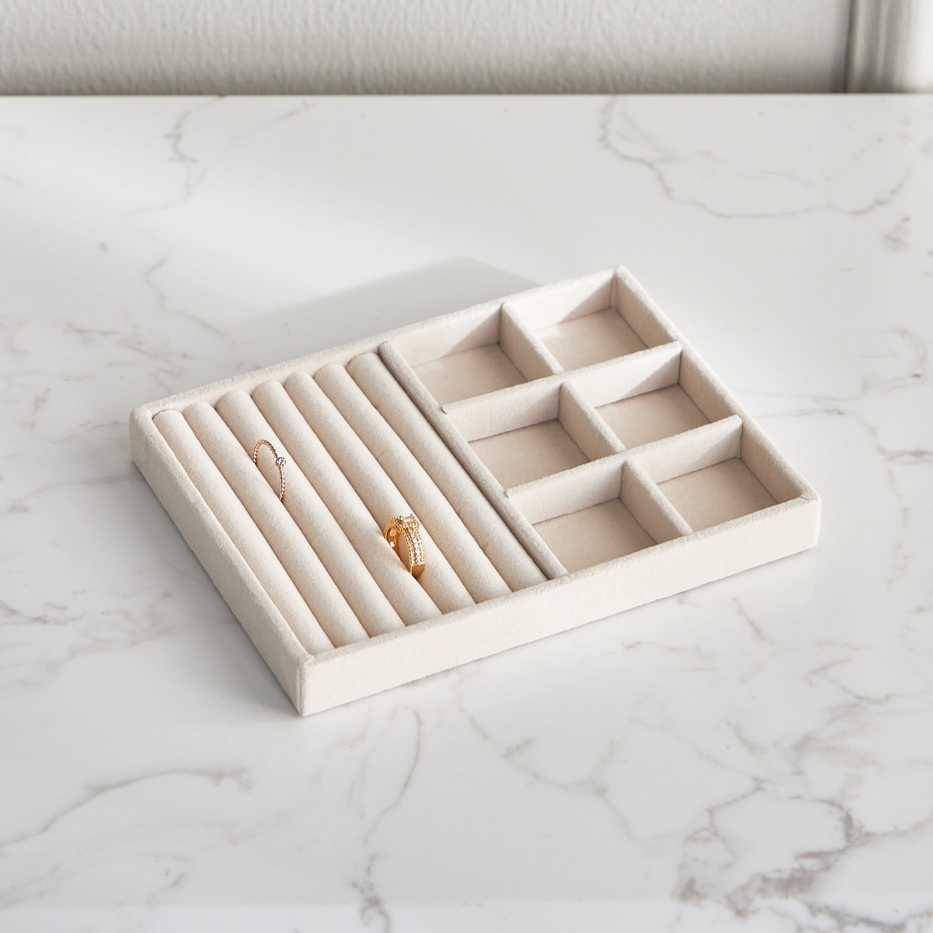 Flosci 7-Compartment Jewellery Tray