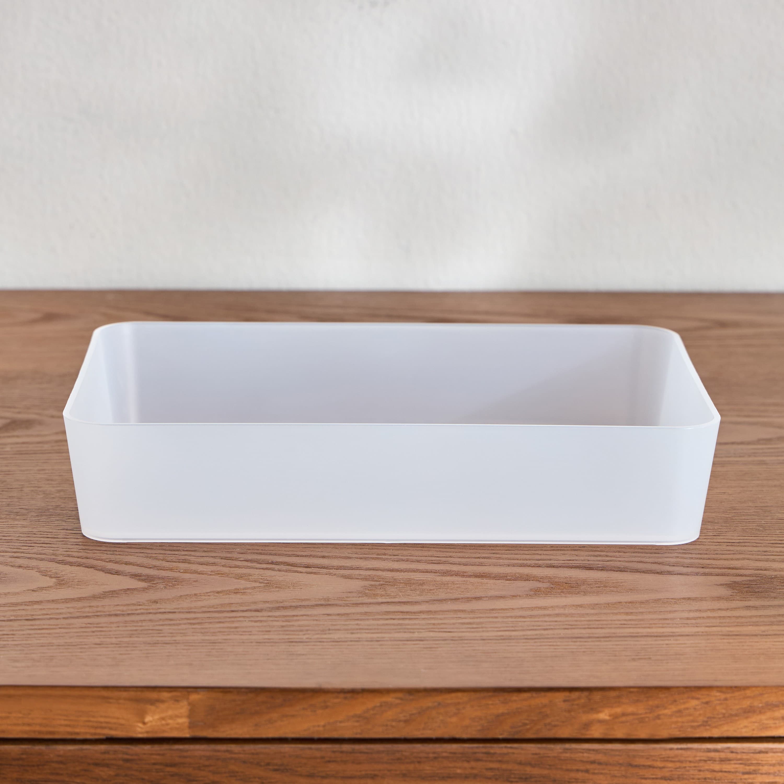 Elsa Frosted Storage Tray - 26x17x5 cm
