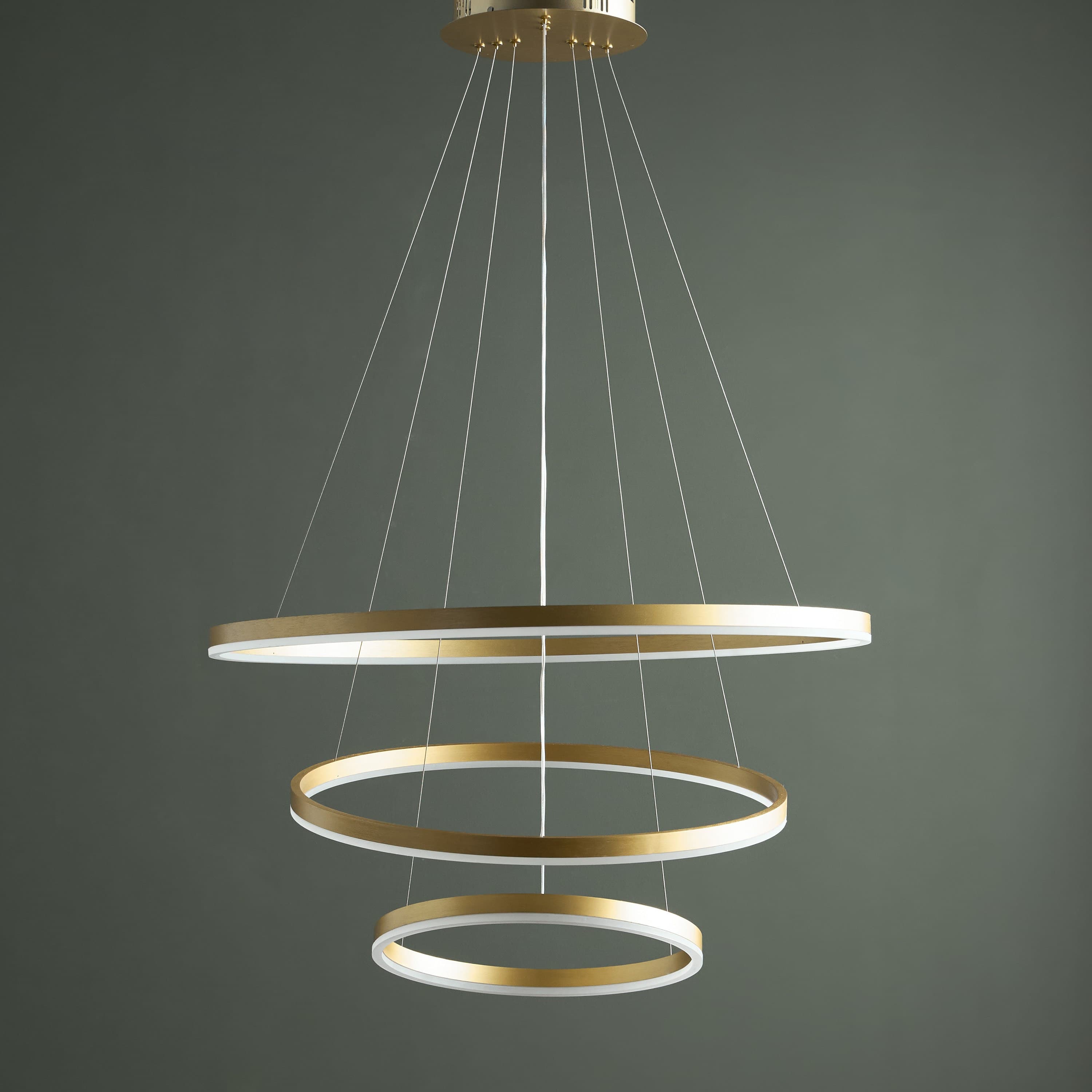 Antoine 3-Lights Metal LED Pendant Lamp