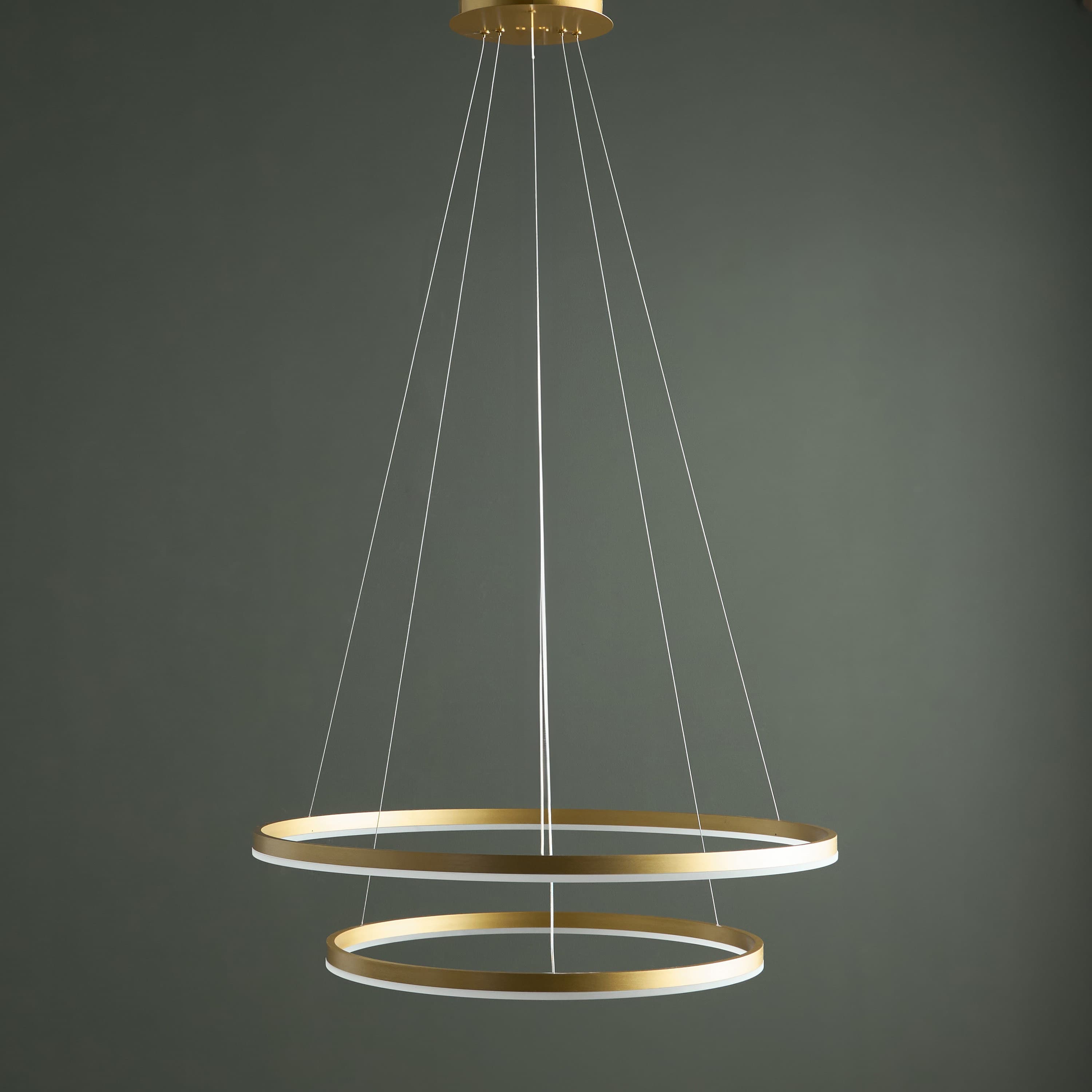 Francois 2-Lights Metal LED Pendant Lamp