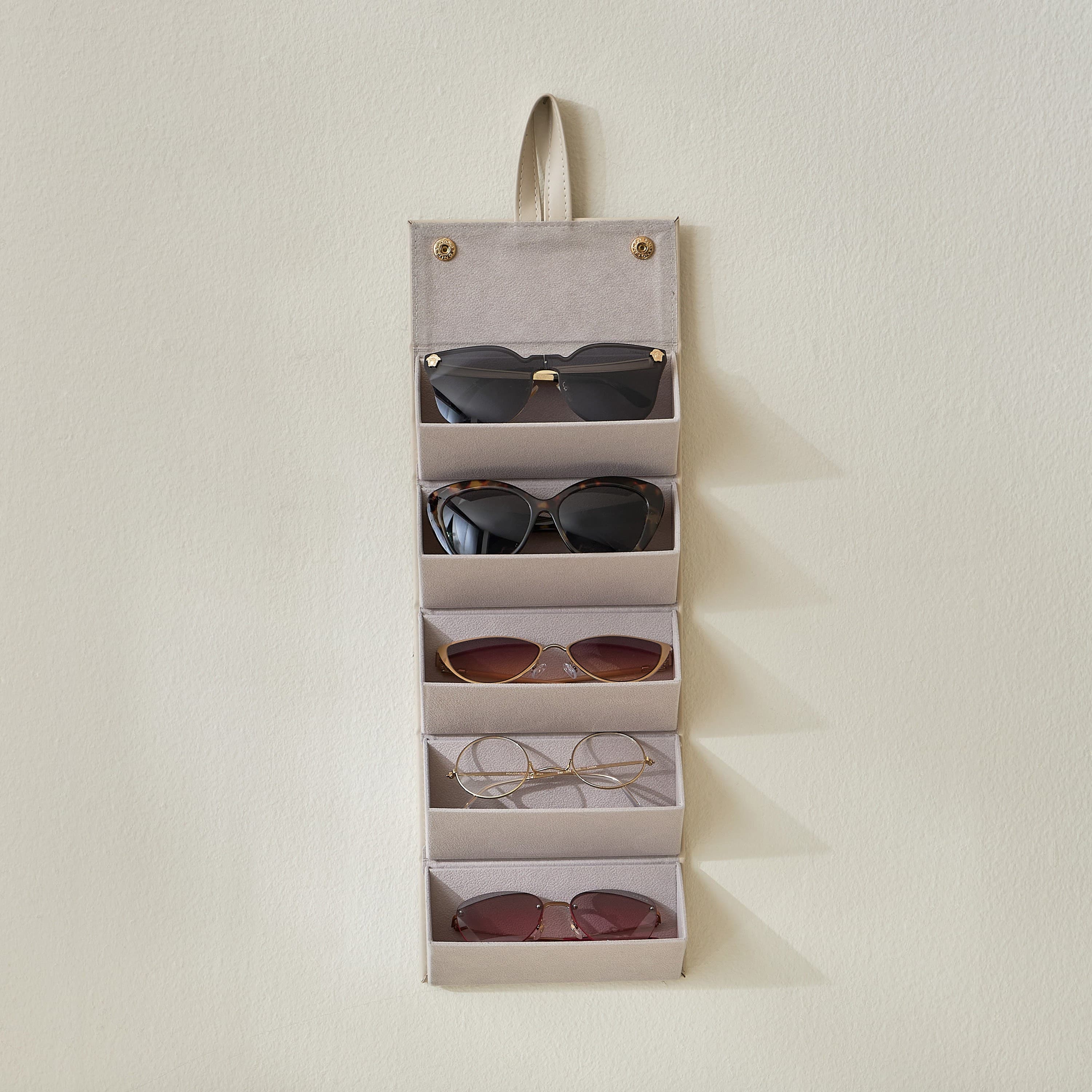 Christopher 5-Compartment Glass Case Jewellery Trays