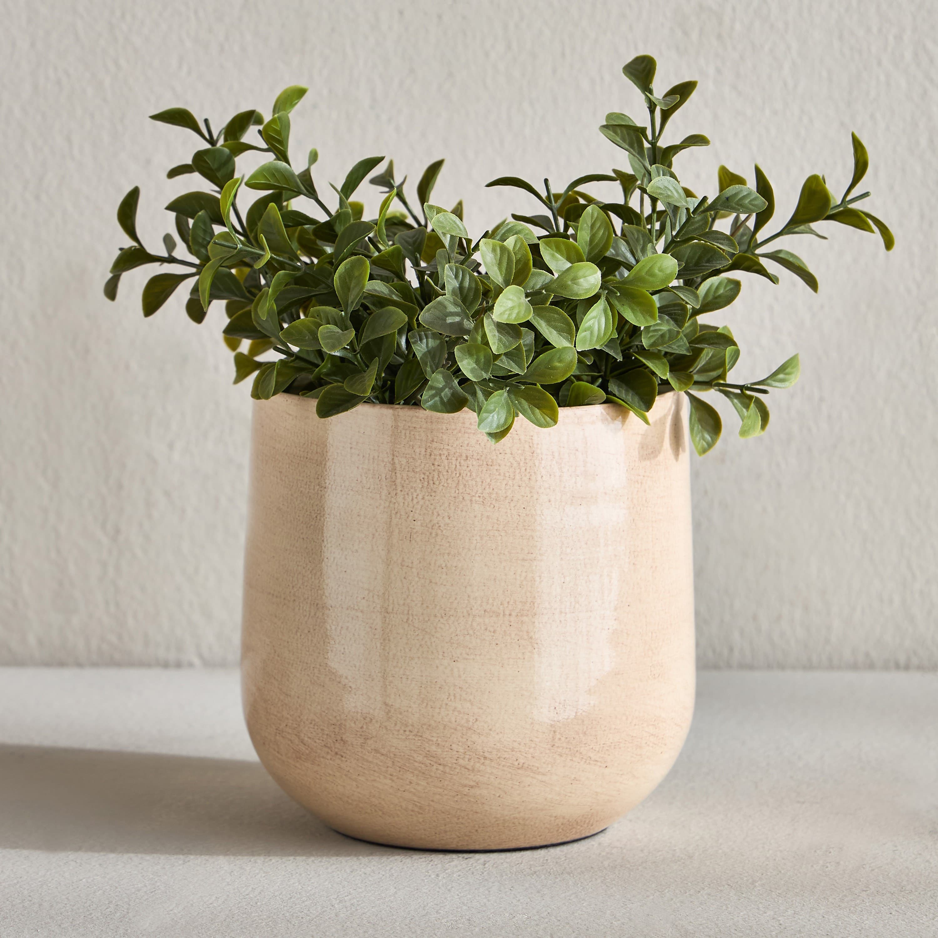 Eden Glint Metal Planter - 17 cm Pots & Planters