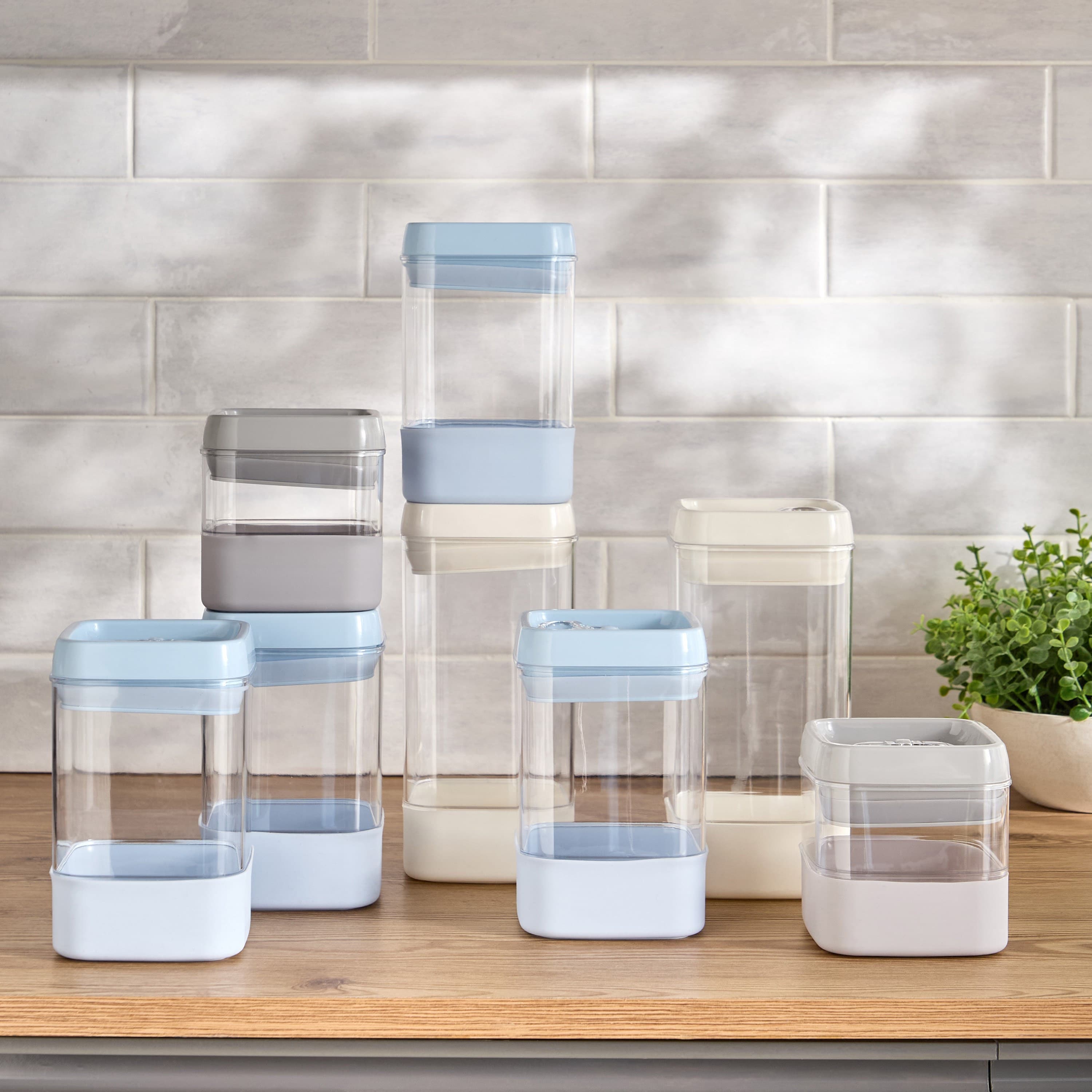 Nova PET 8-Piece Container Set Food Storage