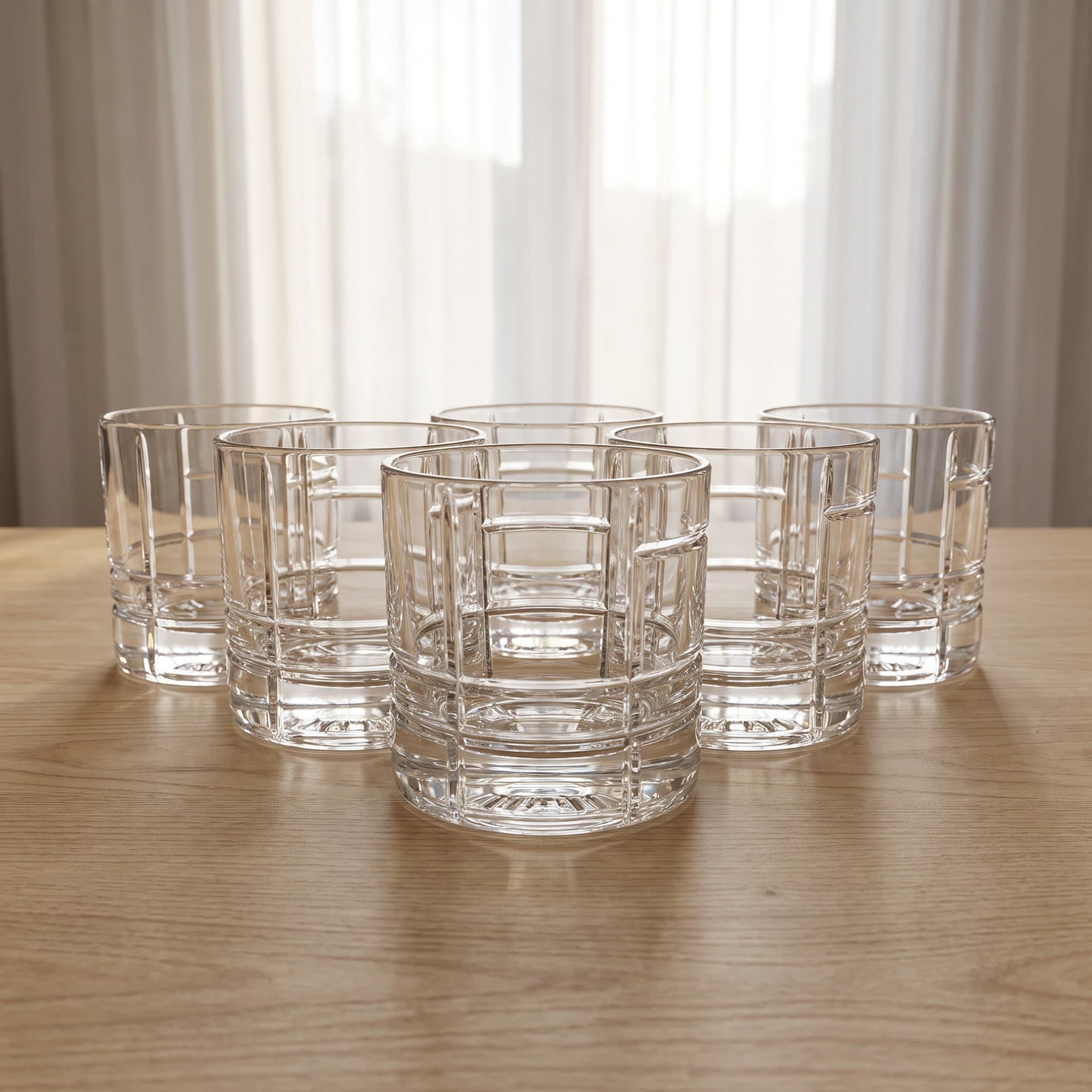 Ocean 6-Piece DOF Glass Set - 360 ml Drinking Glasses
