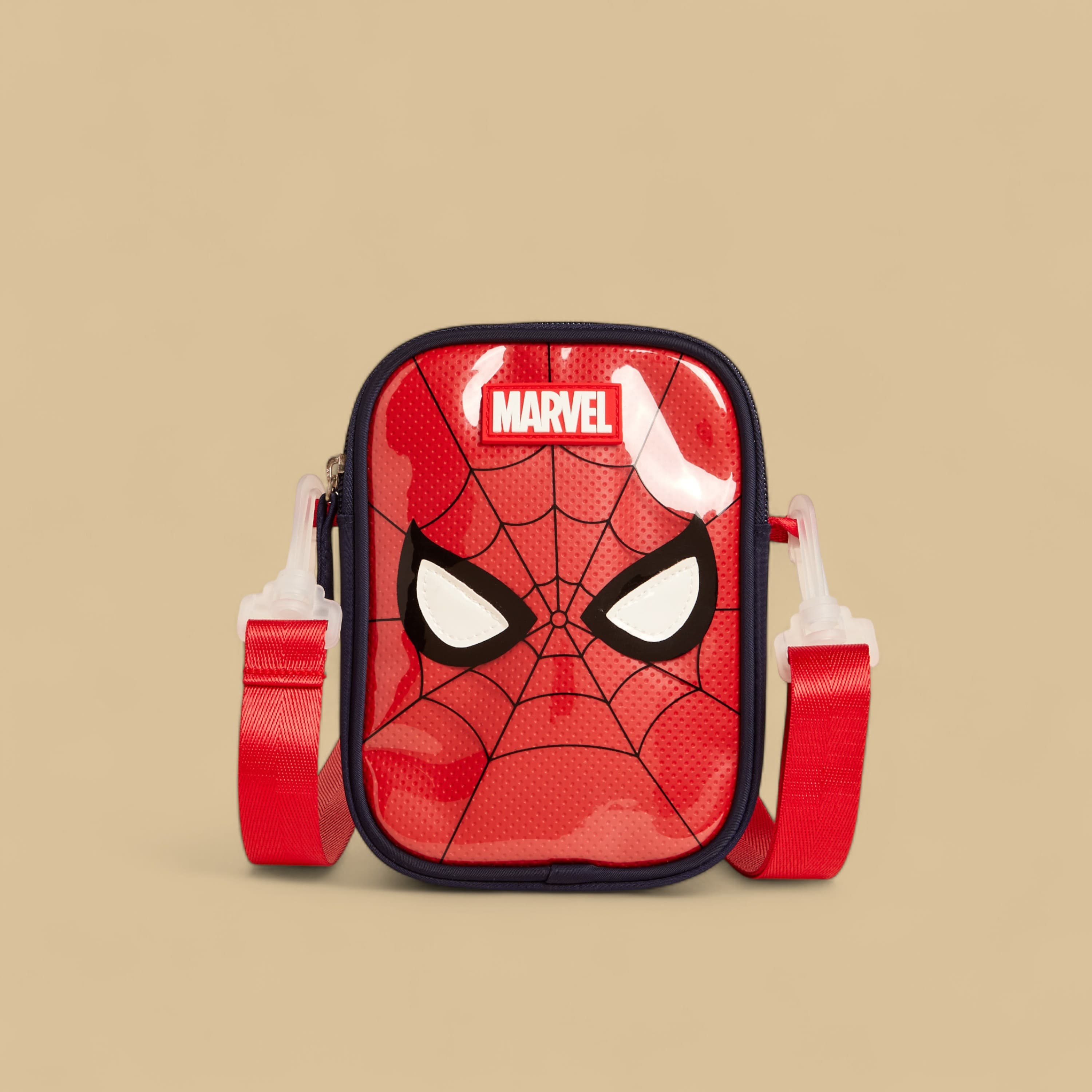 Spider-Man Print Crossbody Bag