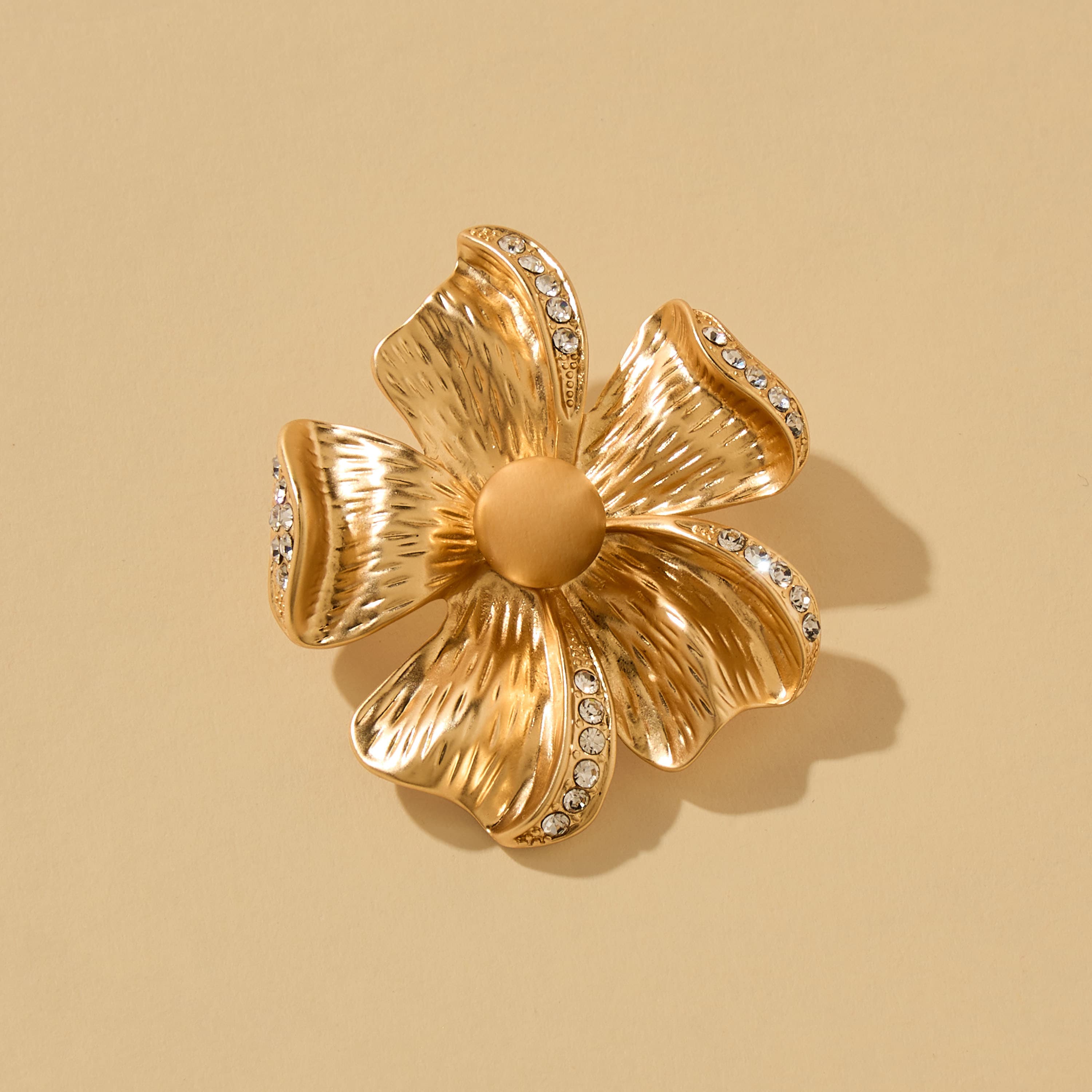 Floral Shaped Brooch