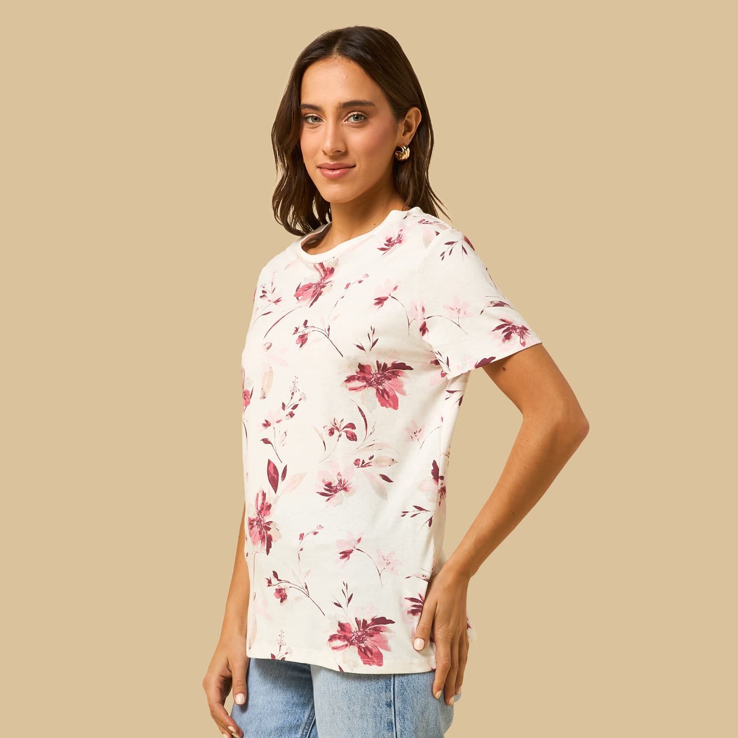 Floral Print T-shirt
